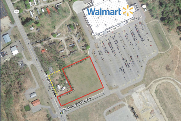 Walmart Anchored Outparcel Pads