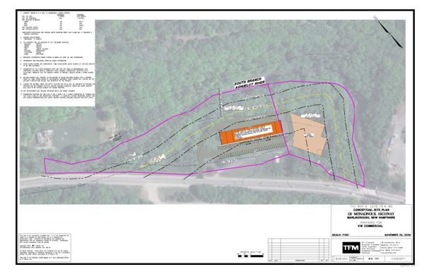 8.82+/- Acre Commercial Site on Busy Monadnock Hwy