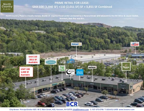 North Country Plaza -Prime Retail Available