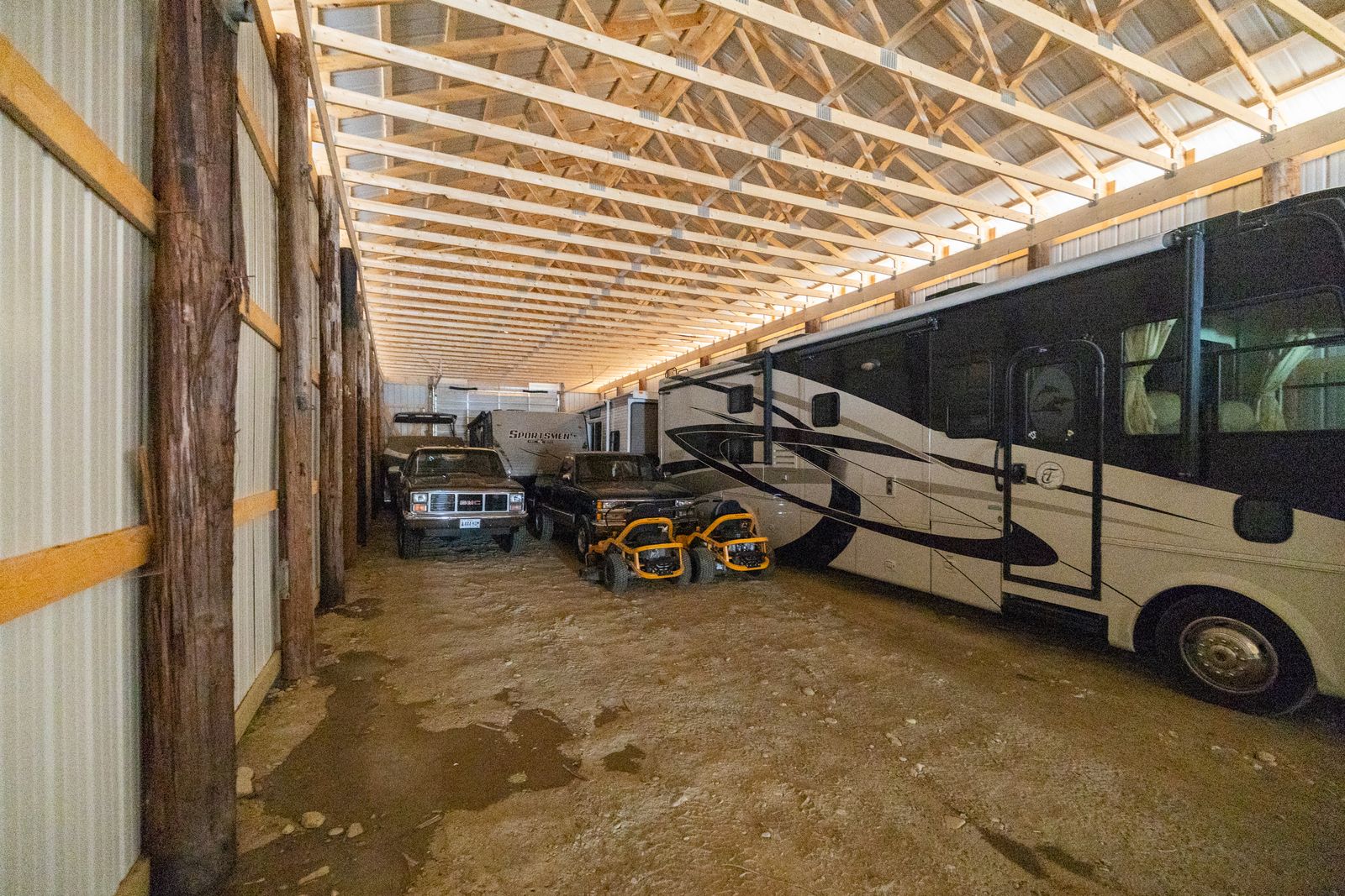 Photo 9 of Newer Pole Barn on commercial acreage with high traffic count