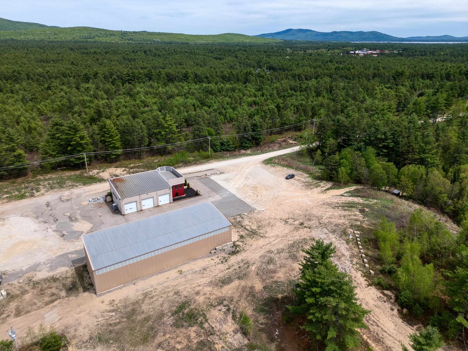 Photo 18 of 3 14' Heated Garage Bays, 5-Bay Steel Lean-to, w/Office