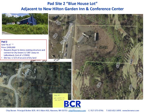 Pad #5, RT 120 /LaBombard Rd