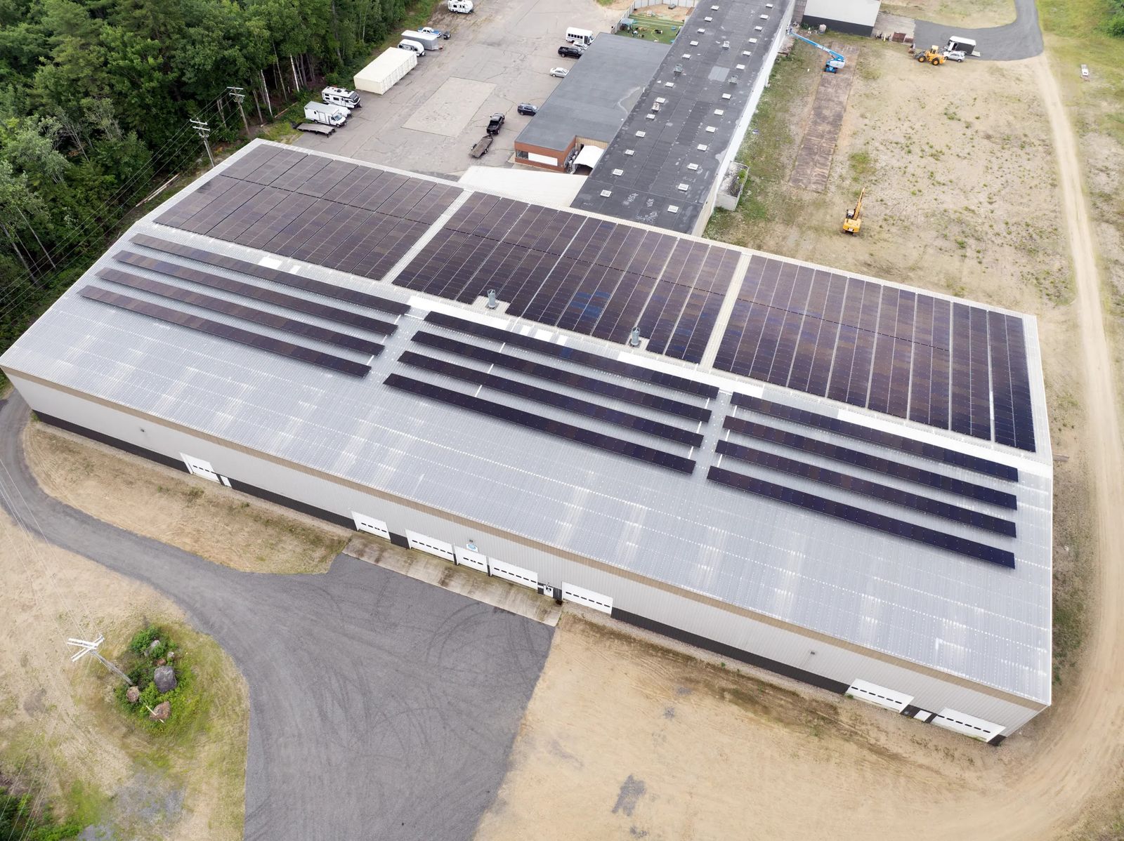 Photo 2 of Flexible Industrial Facility with 24-Foot Clear Height, Heavy-Duty Flooring, Refurbished Offices, and On-Site Solar Revenue Stream