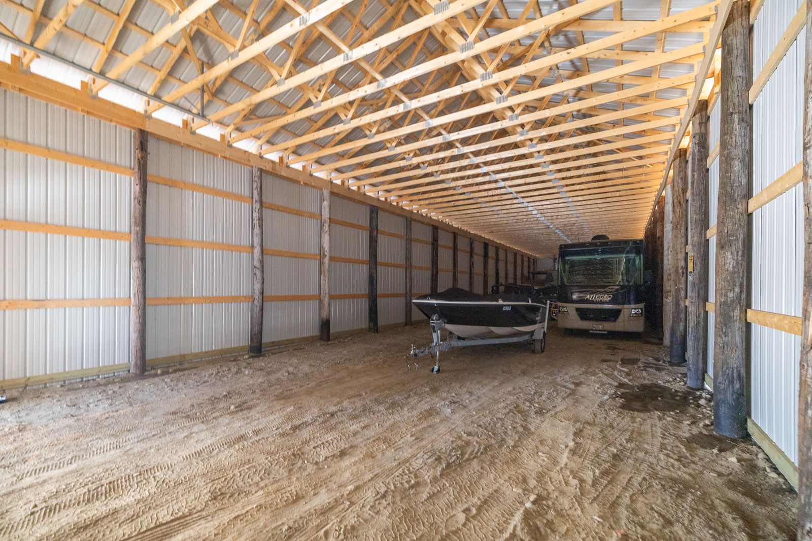 Photo 8 of Newer Pole Barn on commercial acreage with high traffic count
