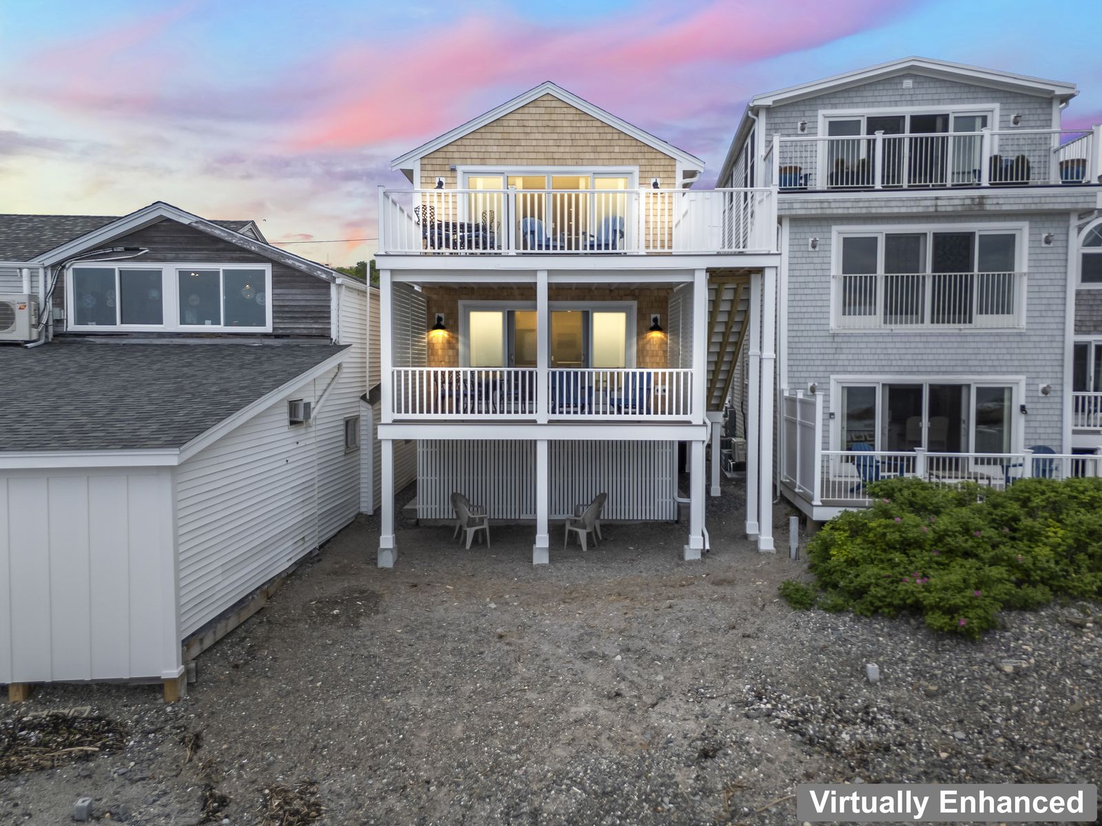 Photo 2 of Oceanfront duplex with private decks and parking in Ogunquit