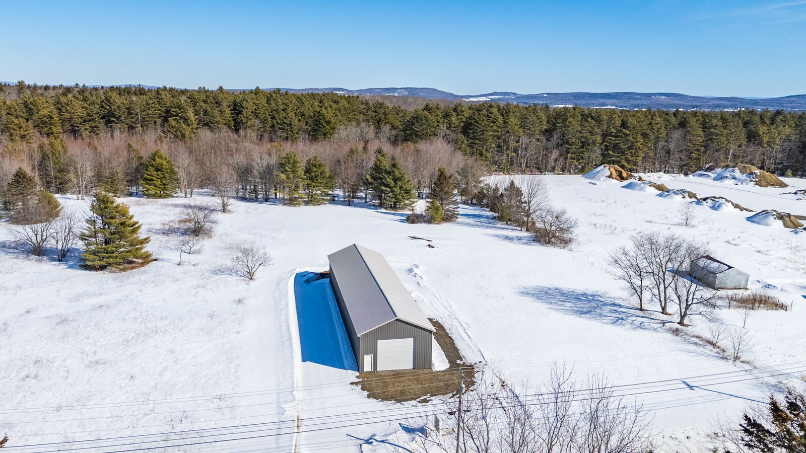 Photo 10 of Newer Pole Barn on commercial acreage with high traffic count