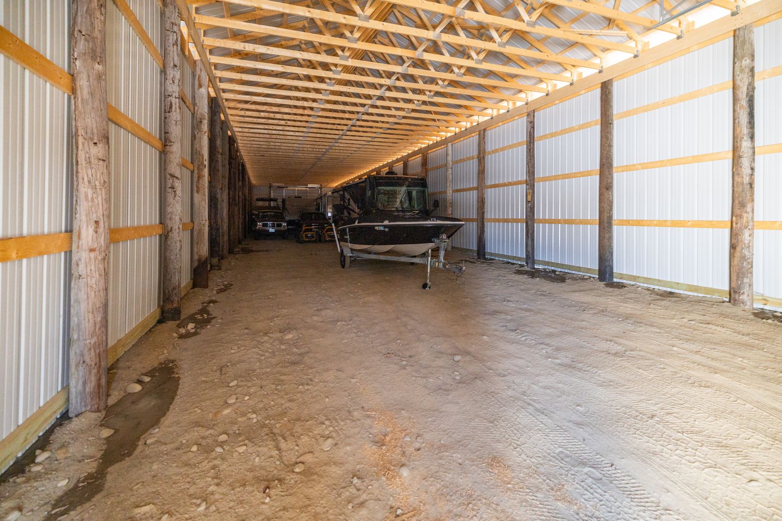 Photo 7 of Newer Pole Barn on commercial acreage with high traffic count