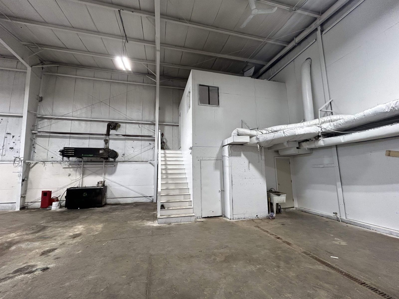 Photo 41 of 3 14' Heated Garage Bays, 5-Bay Steel Lean-to, w/Office
