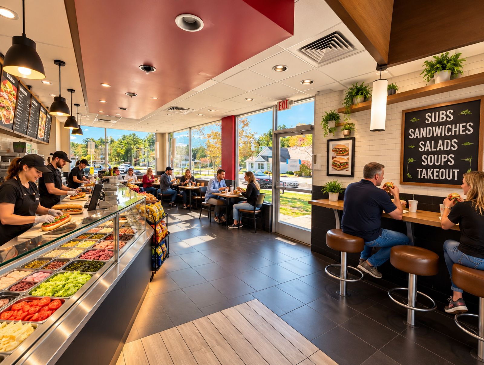 Photo 10 of 2 Post Office Square | Freestanding 2nd Generation Restaurant With Drive-Thru