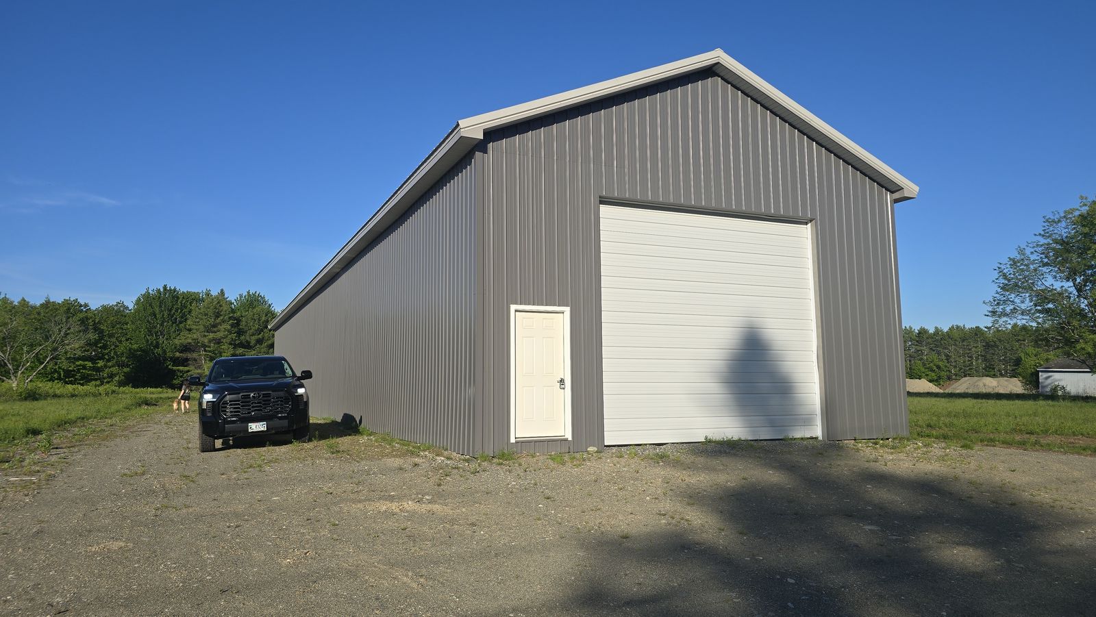 Photo 2 of Newer Pole Barn on commercial acreage with high traffic count