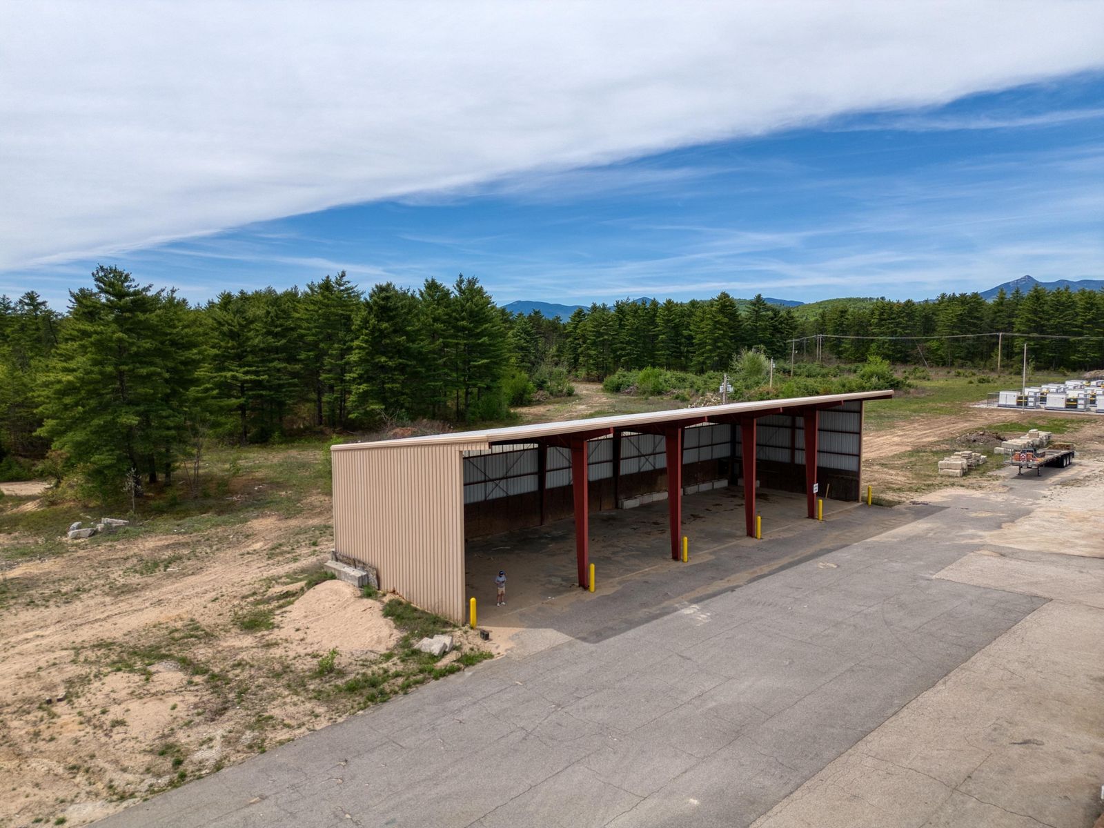 Photo 13 of 3 14' Heated Garage Bays, 5-Bay Steel Lean-to, w/Office