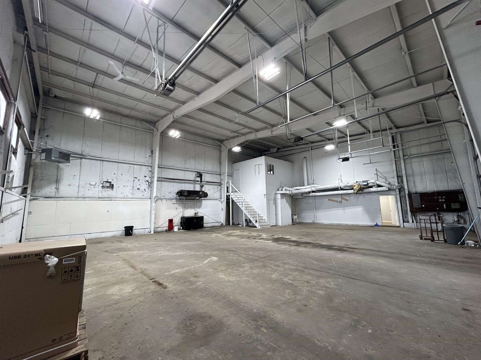 Photo 35 of 3 14' Heated Garage Bays, 5-Bay Steel Lean-to, w/Office