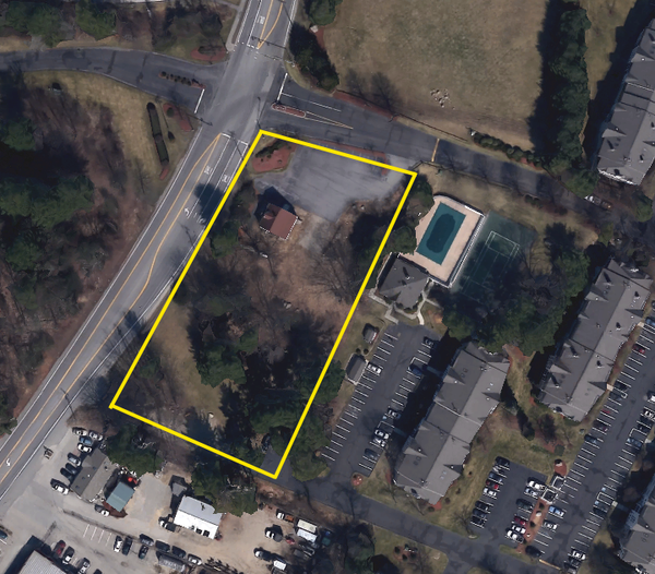 Land for Development | 1.38 AC | 1,428 SF Building