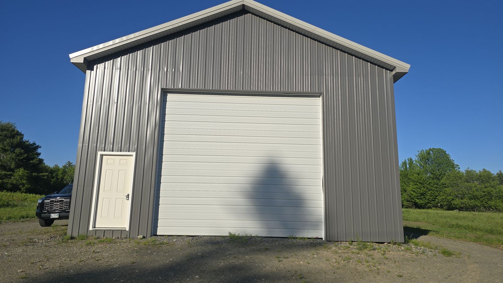 Photo 3 of Newer Pole Barn on commercial acreage with high traffic count