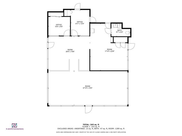Income Producing Commercial Asset with Additional Space for Lease