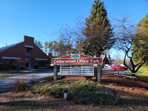 Rarely available 1542 sq ft office space available for lease at 9 Cedarwood Dr Bedford NH!